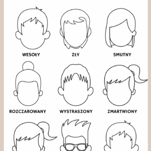 Poznajemy emocje 5-6 latki