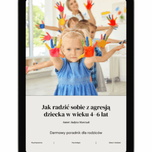 E-book: Jak radzić sobie z agresją dziecka w wieku 4-6 lat